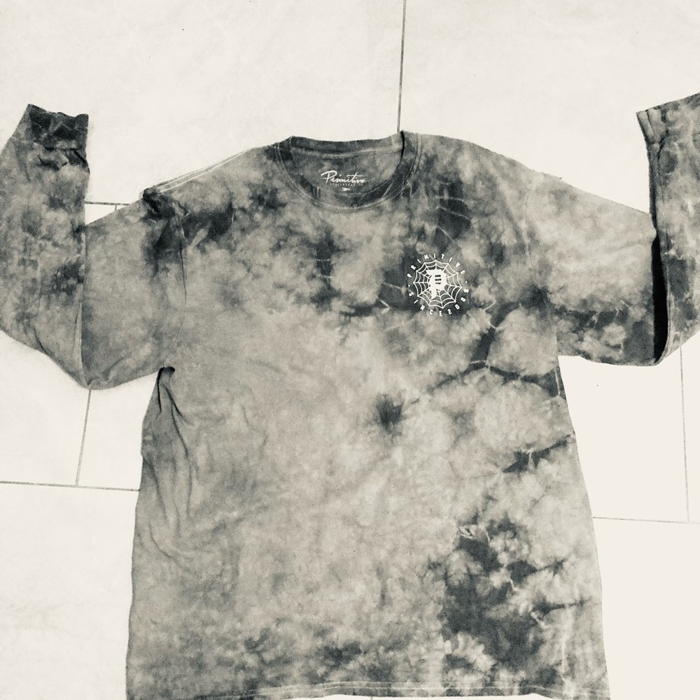 Riot Society Tie-Dye Long Sleeve Shirt
